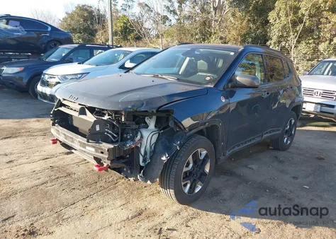 2018 Jeep Compass Trailhawk 4X4 z USA, uszkodzony, nr VIN 3C4NJDDB9JT191802